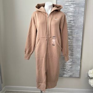 Nike Women's Long Full-Zip Fleece Sportswear Size S